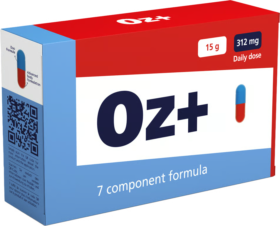 Ozem+ (OZ+) Kapseln – 7-Komponenten-Formel, 30 Kapseln
